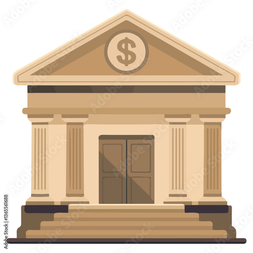 Money bank icon