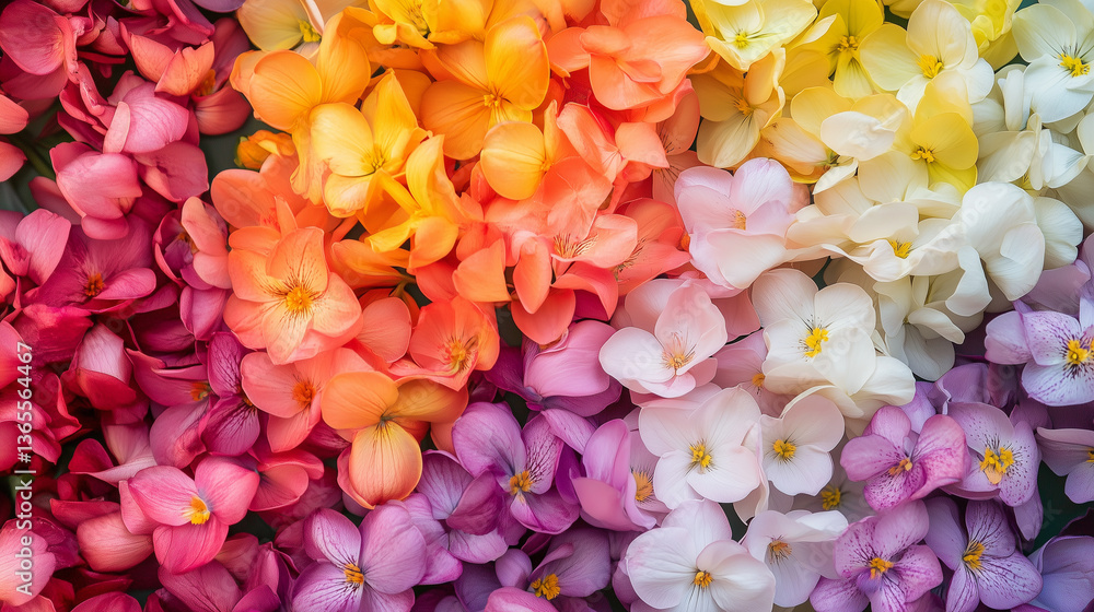 colorful bouquet of freesia background,top view. colorful bouquet of freesia background,top view.