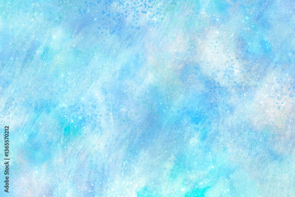 さわやかな夏色の手描きテクスチャ背景 さわやかな夏色の手描きテクスチャ背景
