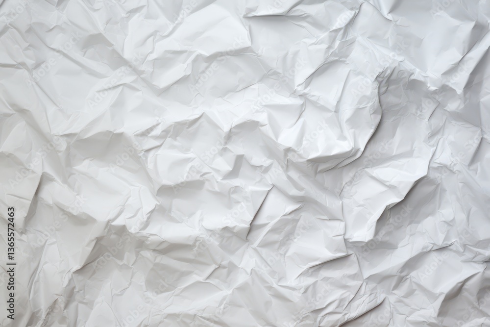 Obraz premium white crumbled paper background