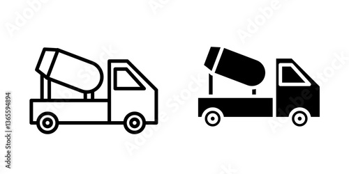 cement mixers icon