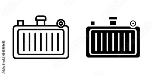 car radiator icon