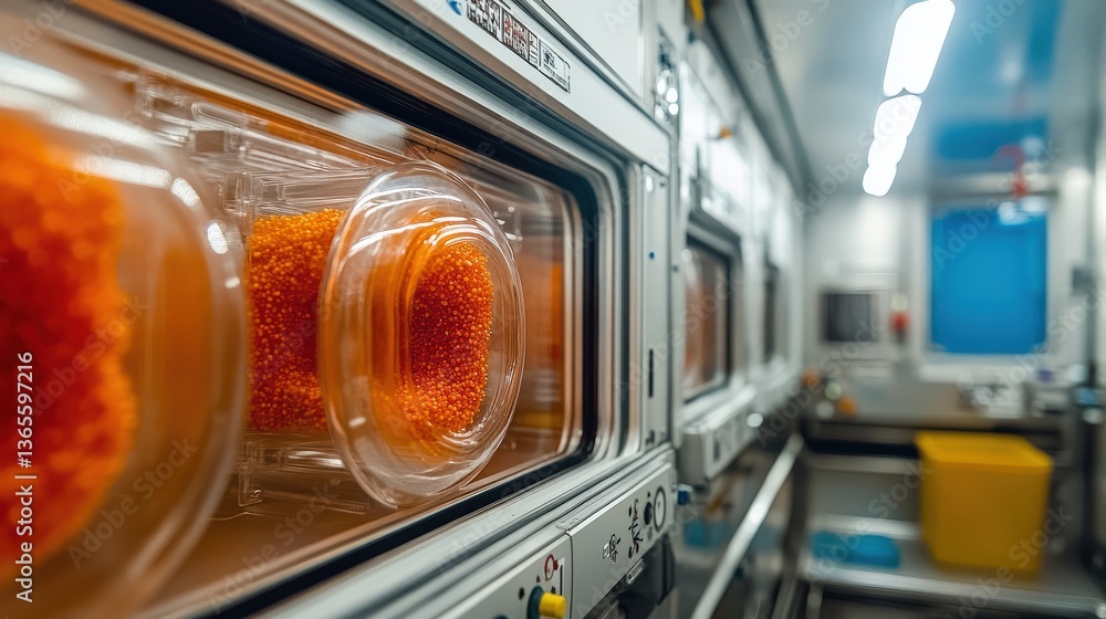 An organized view of laboratory storage containers holding cultures represents the meticulous approach to biological research, emphasizing order and innovation in scientific practices. An organized view of laboratory storage containers holding cultures represents the meticulous approach to biological research, emphasizing order and innovation in scientific practices.