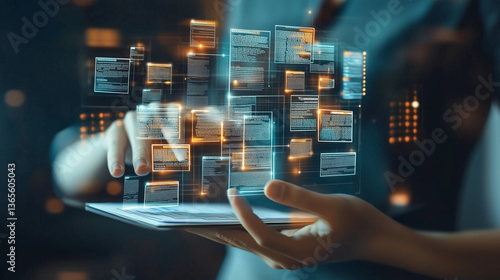 Digital files document system