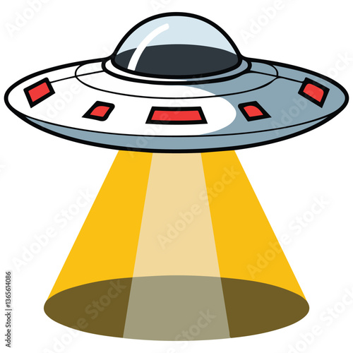 UFO vector illustration