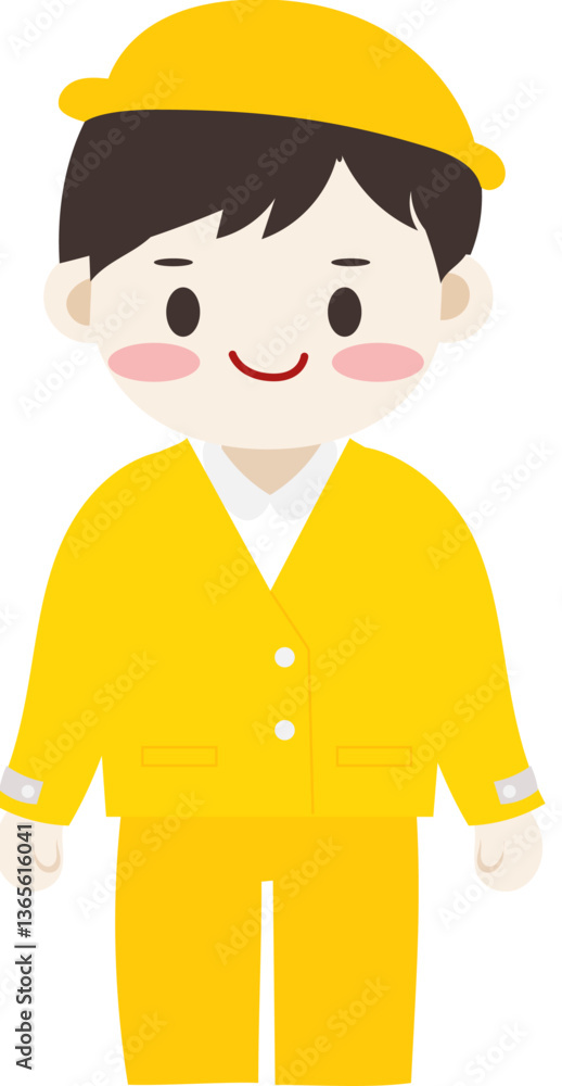 Naklejka premium 유치원생