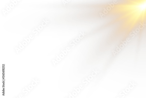 Luminous Summer Shine Effect PNG
