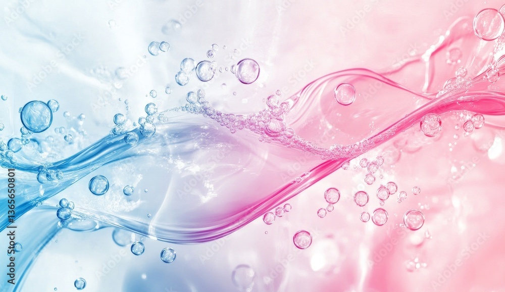 Liquid, wavy, abstract, colorful, bubbles, water, flowing, smooth, texture Liquid, wavy, abstract, colorful, bubbles, water, flowing, smooth, texture