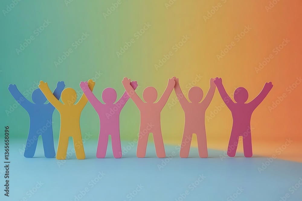 Colorful Diverse People Celebrating Unity Together1 Colorful Diverse People Celebrating Unity Together1