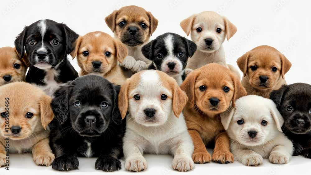 Adorable puppies engage in lively play and fun interactions with one another in a warm and inviting indoor space on a bright, sunny afternoon Adorable puppies engage in lively play and fun interactions with one another in a warm and inviting indoor space on a bright, sunny afternoon
