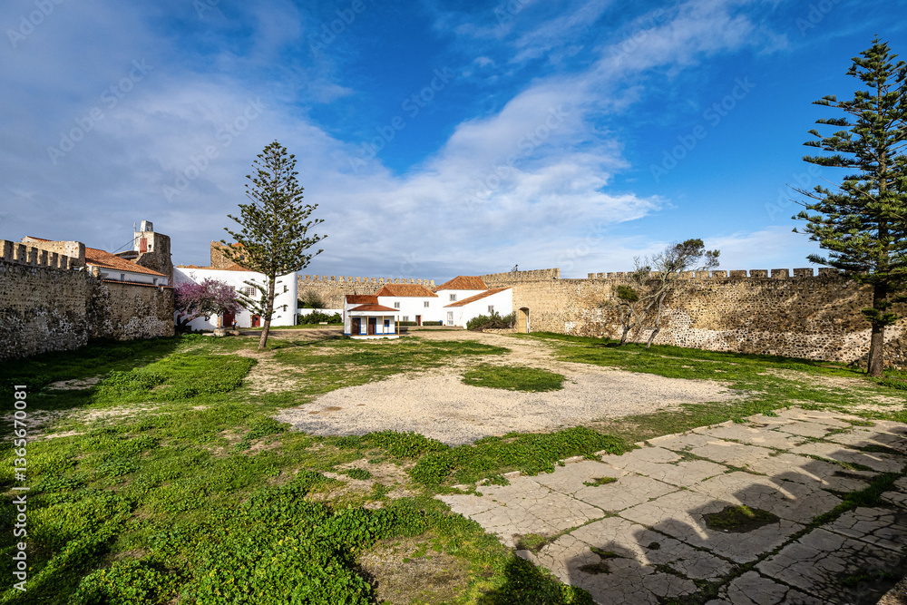 Medieval Castle of Sines in Alentejo, Portugal