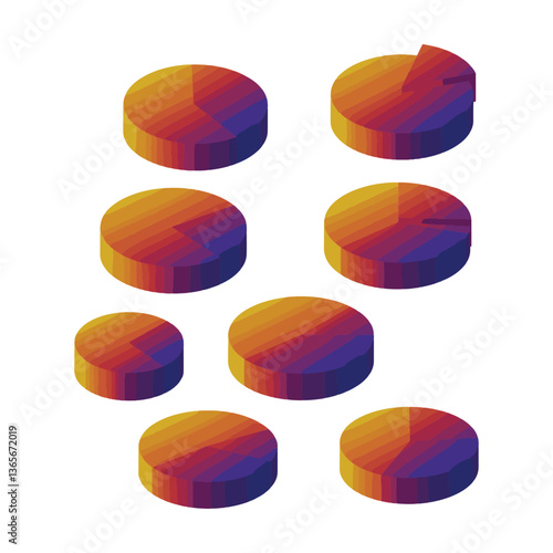 Cutting-edge fluid icon portraying dramatic gradient light interactions in a compelling abstract illustration