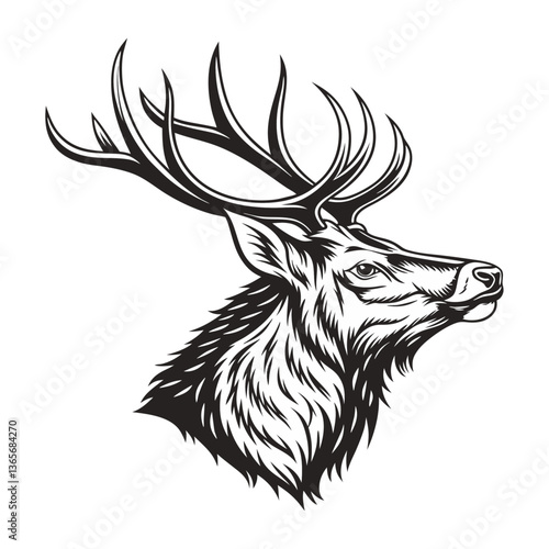 deer head silhouette