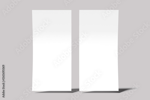 blank DL Flyer