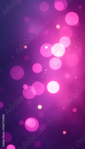 Soft pink and violet bokeh lights creating a dreamy and magical background,  glowing,  abstract
