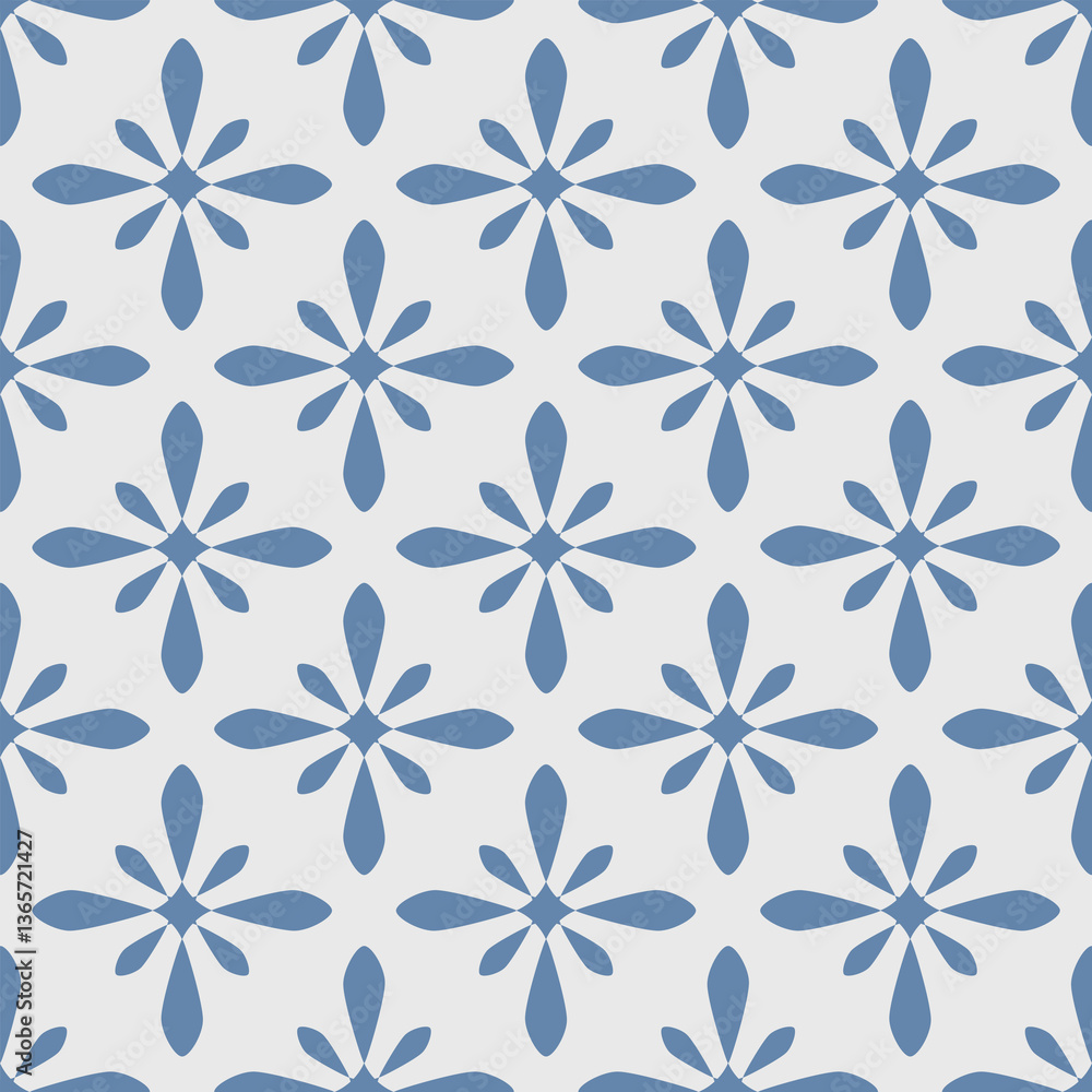 Geometric and flower line ethnic seamless pattern. Thai flower square diamond art vector pattern. Star flower geometric vintage pattern. Vector of beautiful floral pattern for background, wallpaper, t Geometric and flower line ethnic seamless pattern. Thai flower square diamond art vector pattern. Star flower geometric vintage pattern. Vector of beautiful floral pattern for background, wallpaper, t