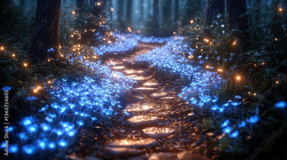 Obraz premium Here's the responseEnchanted Forest Path