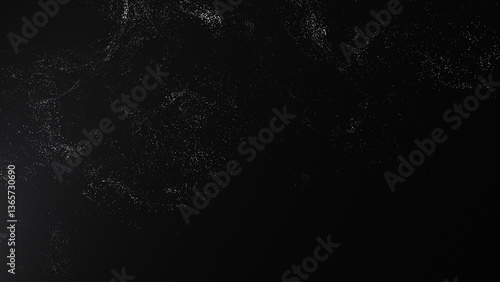 Obraz na płótnie Abstract White Particles Background