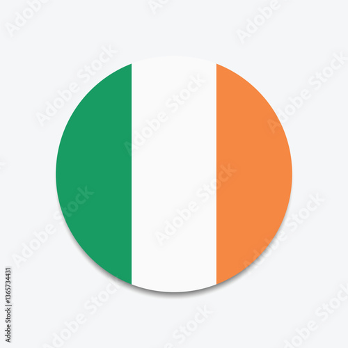 Free Download Ireland Flag Sphere Vector - GFXLoad