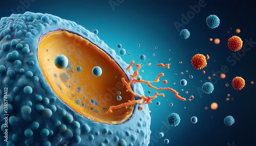Firefly Type 1 diabetes autoimmune beta cell destruction. .Emphasize the negative space on the left  (1)