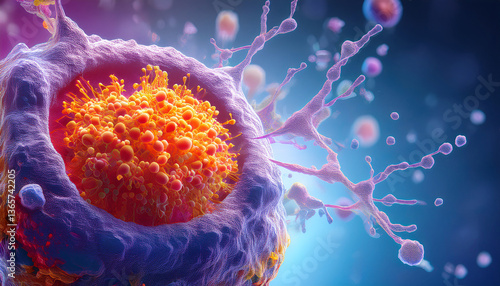 Firefly Type 1 diabetes autoimmune beta cell destruction. .Emphasize the negative space on the left
