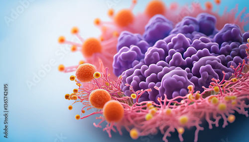 Firefly Type 1 diabetes islet cell autoantigens. Emphasize the negative space on the left for potent (2)
