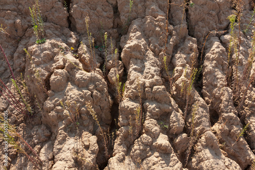 soil erosion and cracks