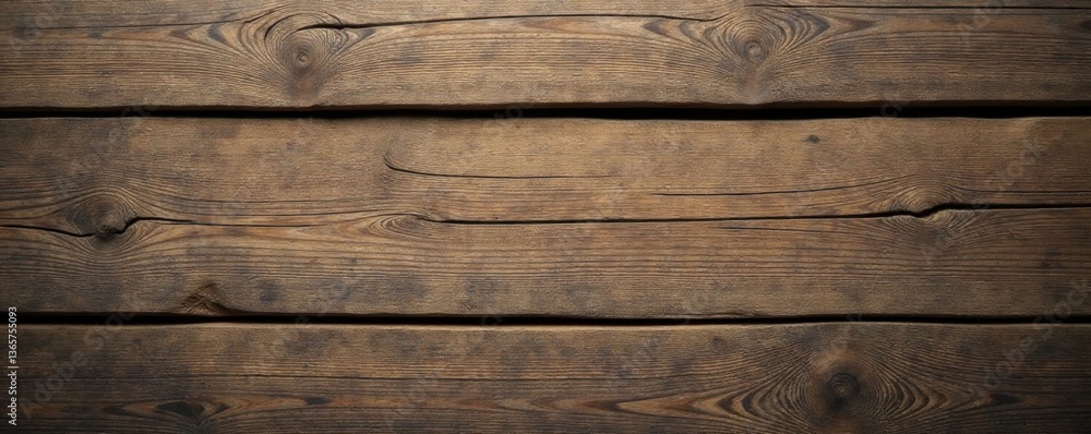 Naklejka premium Rustic wooden boards with intricate texture as background, wooden, pattern, natural