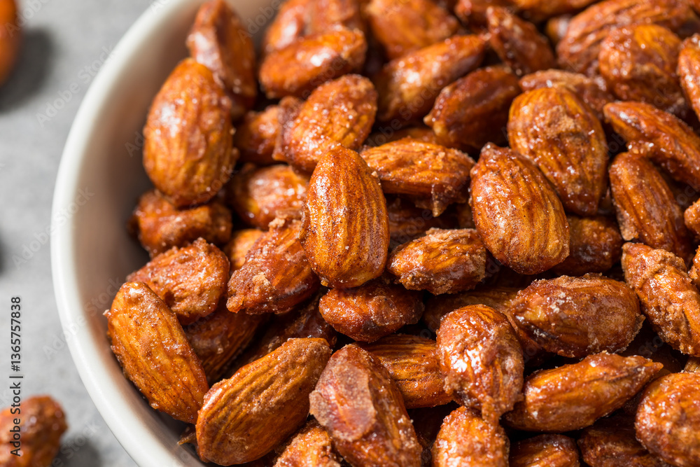 Homemade Caramelized Cinnamon Almonds Homemade Caramelized Cinnamon Almonds