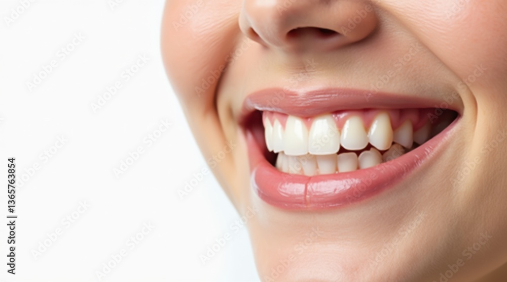 Obraz premium Side-by-side view of bad teeth with decay and a perfect white smile, clean background, dental transformation concept