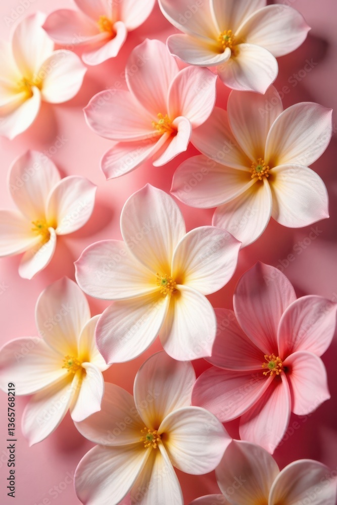 Artificial flower wall with delicate petals in pastel colors, set against a soft warm background , artificial blooms, vintage style Artificial flower wall with delicate petals in pastel colors, set against a soft warm background , artificial blooms, vintage style