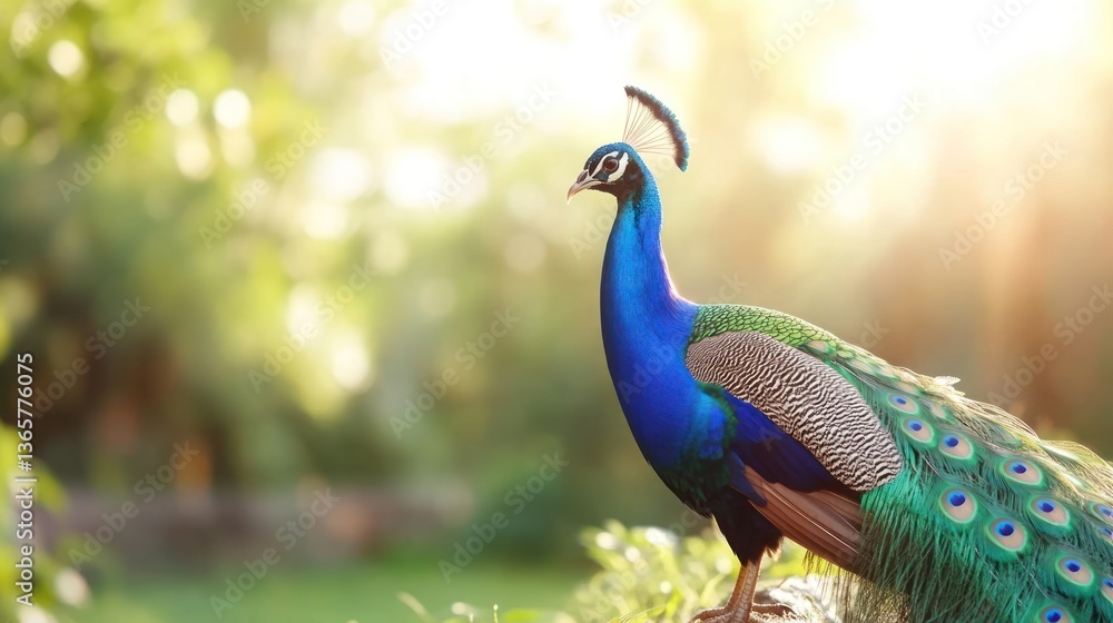 custom made wallpaper toronto digitalPeacock displaying plumage feathers