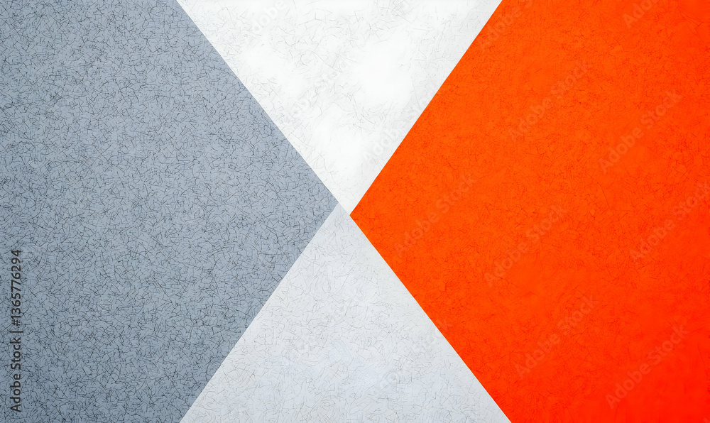Abstract Geometric Patterns in Gray, White, and Orange Colors Abstract Geometric Patterns in Gray, White, and Orange Colors