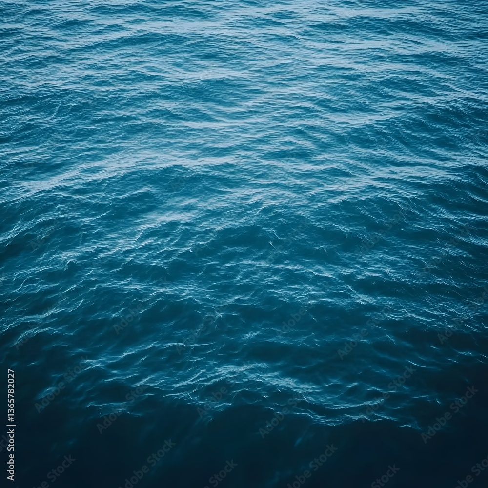 Obraz premium Deep Blue Ocean Water Texture Background Image
