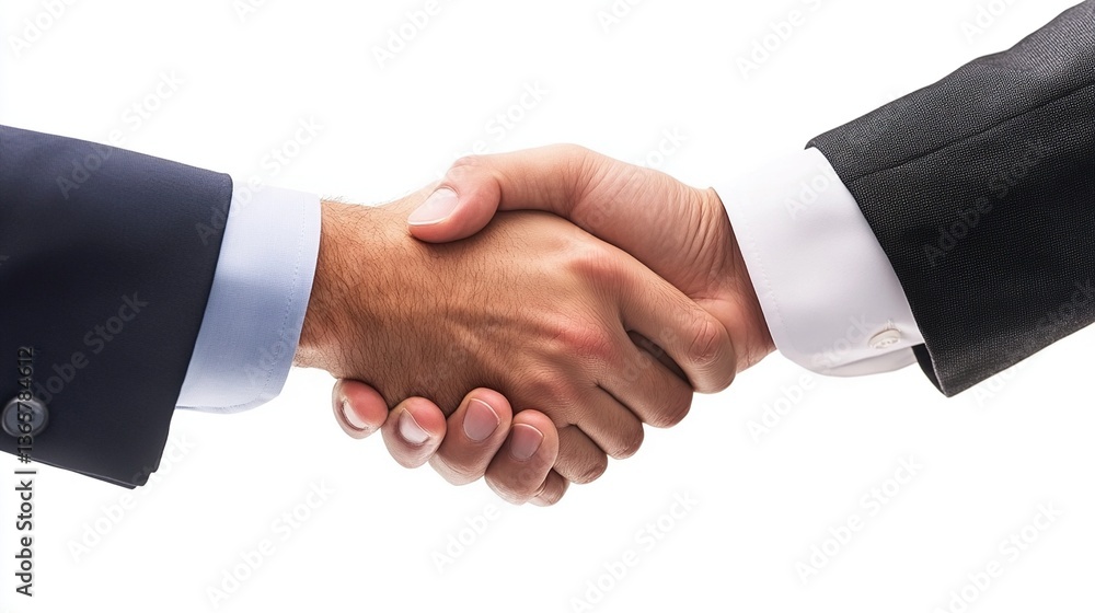 Two businessmen shaking hands, agreement, deal. (1) Two businessmen shaking hands, agreement, deal. (1)