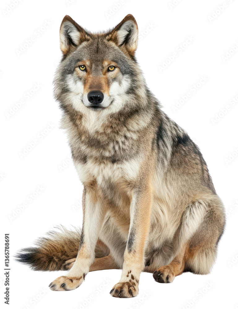 Fototapeta premium PNG Wolf wolf animal mammal.