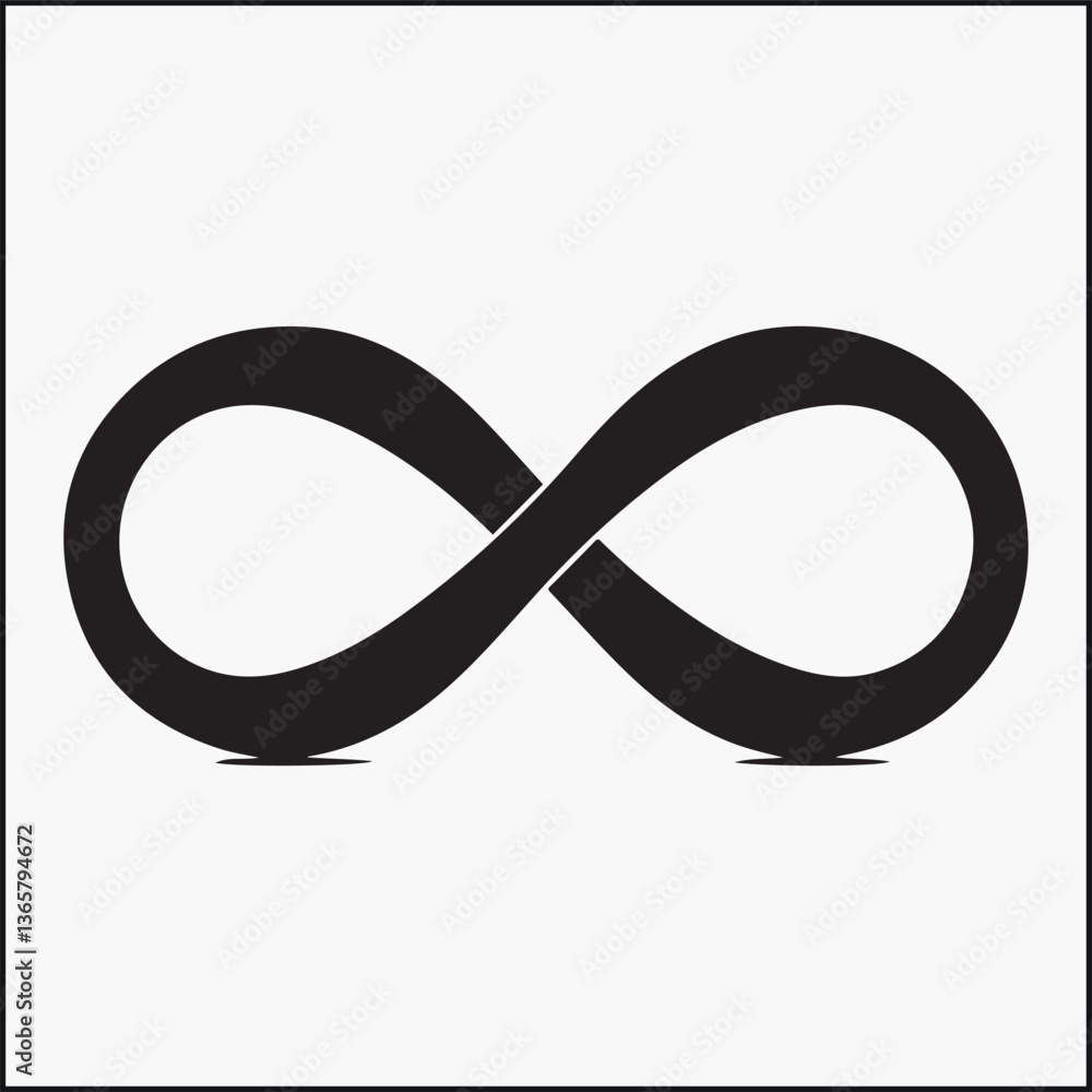 abstract infinity symbol abstract infinity symbol