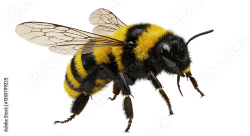 Foto Isolated Bumblebee