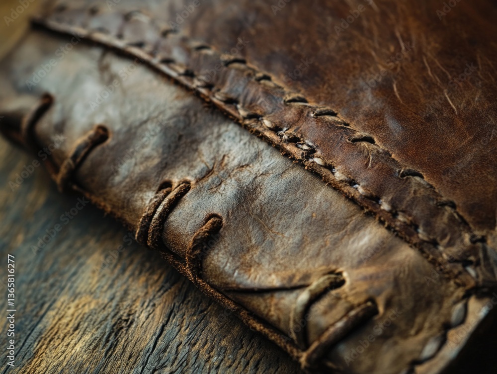 Leather Wallet Close-Up Leather Wallet Close-Up