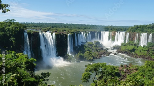Iguazu Falls: The Majestic Natural Wonder at the Brazil - Argentina Border 