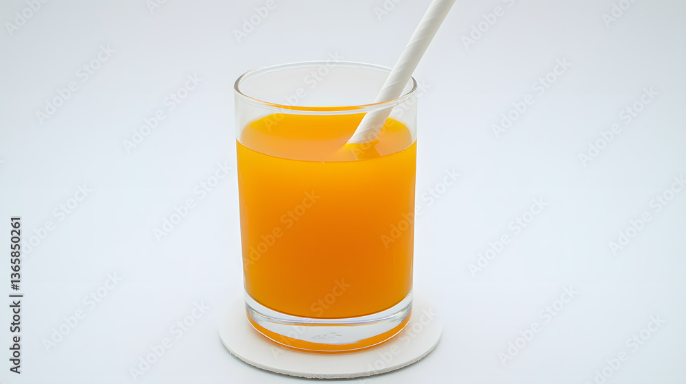 Orange juice in a glass with a white straw and an extender piece, perfect for refreshing drinks and summer-themed designs, showcasing vibrant citrus color and fresh appeal.
Orange juice in a glass with a white straw and an extender piece, perfect for refreshing drinks and summer-themed designs, showcasing vibrant citrus color and fresh appeal.