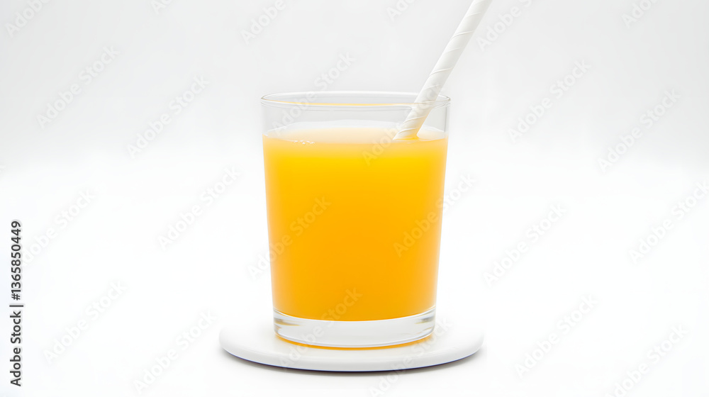 Orange juice in a glass with a white straw and an extender piece, perfect for refreshing drinks and summer-themed designs, showcasing vibrant citrus color and fresh appeal.
Orange juice in a glass with a white straw and an extender piece, perfect for refreshing drinks and summer-themed designs, showcasing vibrant citrus color and fresh appeal.