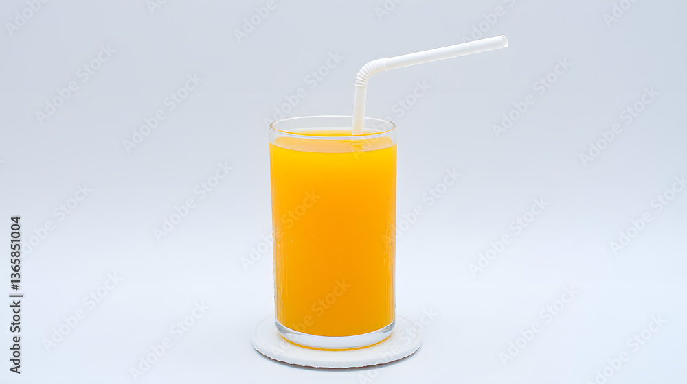Orange juice in a glass with a white straw and an extender piece, perfect for refreshing drinks and summer-themed designs, showcasing vibrant citrus color and fresh appeal.
Orange juice in a glass with a white straw and an extender piece, perfect for refreshing drinks and summer-themed designs, showcasing vibrant citrus color and fresh appeal.