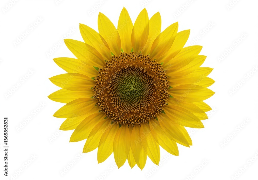 sunflower isolated on white background sunflower isolated on white background