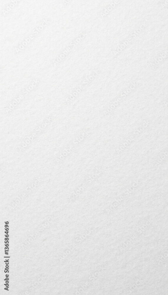 Naklejka premium Smooth white paper texture background with subtle grain and fine lines, background, parchment, high resolution