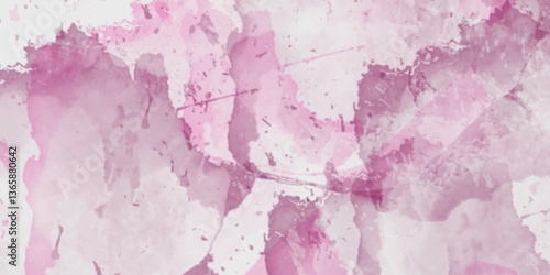 Abstract translucent multicolored watercolor background. Watercolor background. 3D illustration, 3D rendering. Colorful gradient ink colors wet effect hand drawn canvas background .