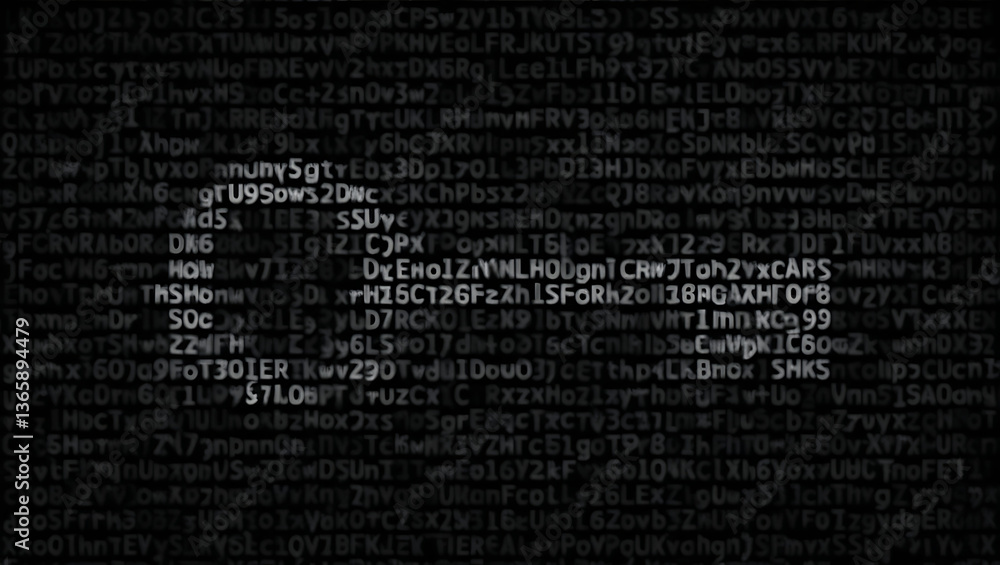 Obraz premium Digital Security and Encryption – Cyber Lock Protection Concept, encryption key, AES, cyber security