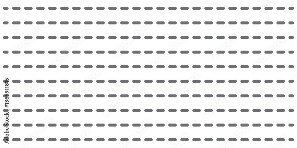 Hand drawn dotted straight line sewing stitch. Indigo hand drawn line Hand drawn dotted straight line sewing stitch. Indigo hand drawn line