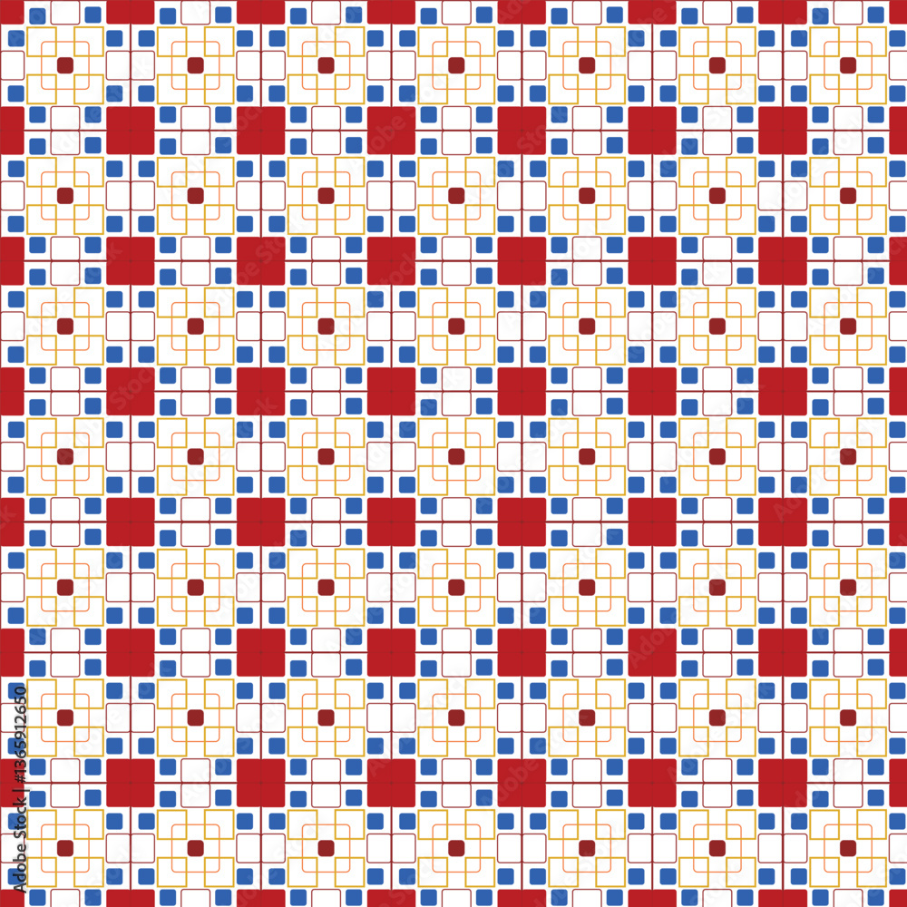 Fototapeta premium Abstract patterns swirl and merge, creating a hypnotic and immersive visual journey.