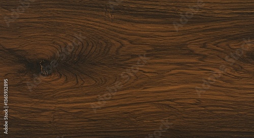 Dark Brown Wood Grain Texture Background Seamless Wooden Surface Natural Timber Pattern